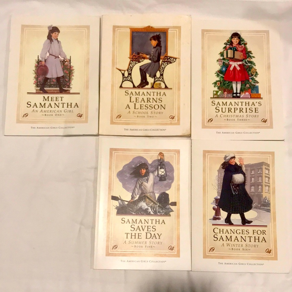 American Girl Samantha Books (5)